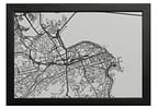 Quadro Decorativo Big Cities Mapa 25x35cm - Design Up Living