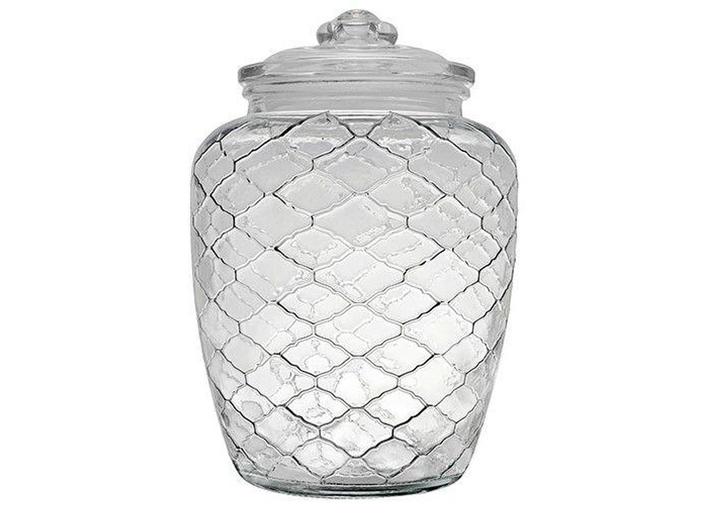 Pote de Vidro Hermético Hauskraft com Tampa 2L POTE-046