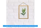 Quadro Decorativo Folhagens 22,5x32,5cm - Design Up Living