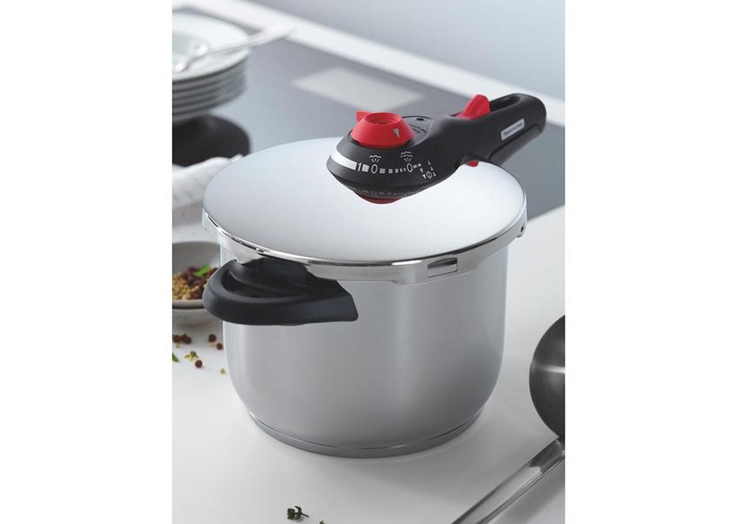 Panela de Pressão Tramontina Solar 62516/223 Inox 6L