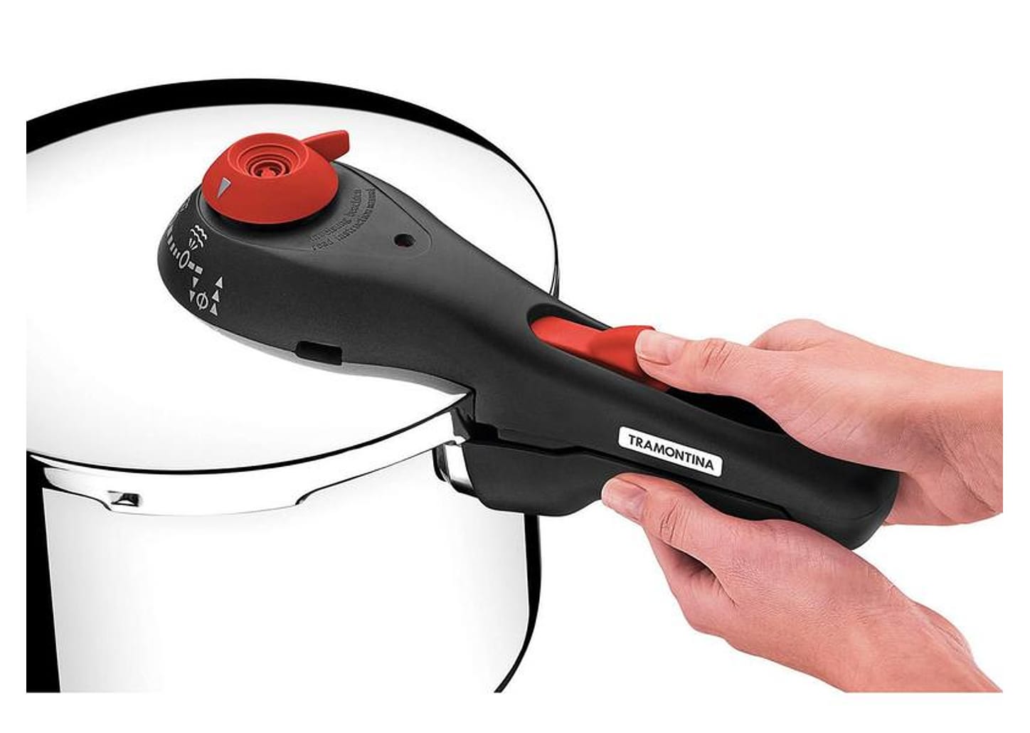 Panela de Pressão Tramontina Solar 62516/223 Inox 6L