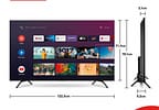 Smart TV 55” 4K Ultra HD D-LED Aiwa IPS Android - Wi-Fi Bluetooth Google Assistente 4 HDMI 2 USB