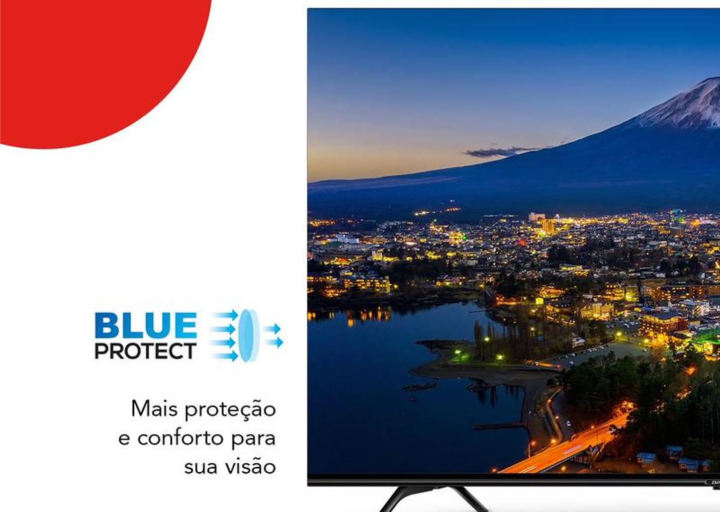 Smart TV 55” 4K Ultra HD D-LED Aiwa IPS Android - Wi-Fi Bluetooth Google Assistente 4 HDMI 2 USB