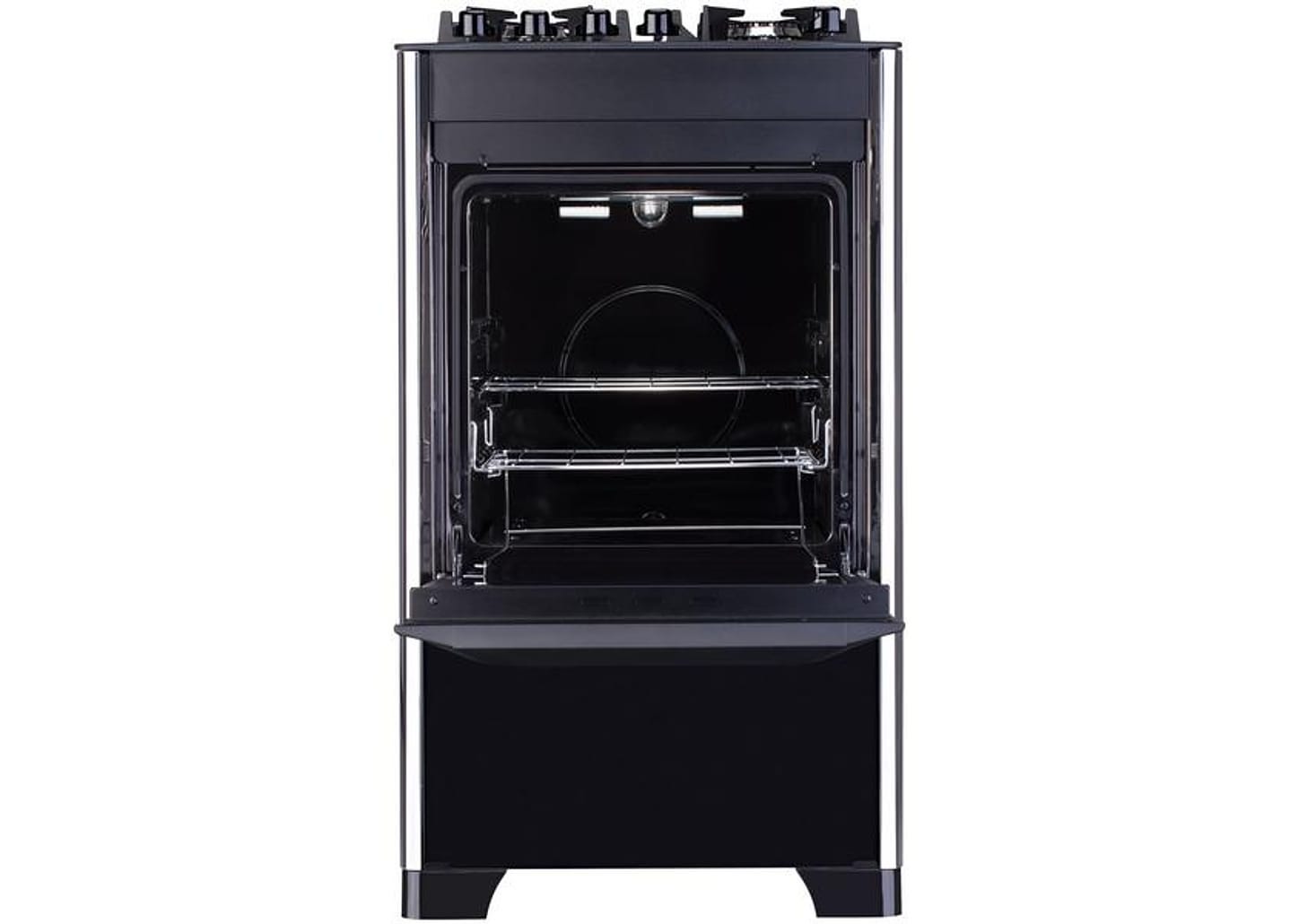 Fogão 4 Bocas Preto Dako Acendimento Automático - Magister