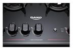 Fogão 4 Bocas Preto Dako Acendimento Automático - Magister