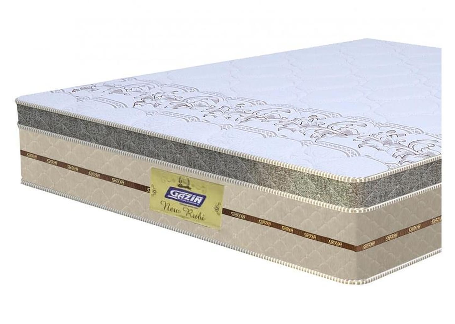 Colchão Queen Gazin de Mola Ensacada 32x158x198cm New Rubi