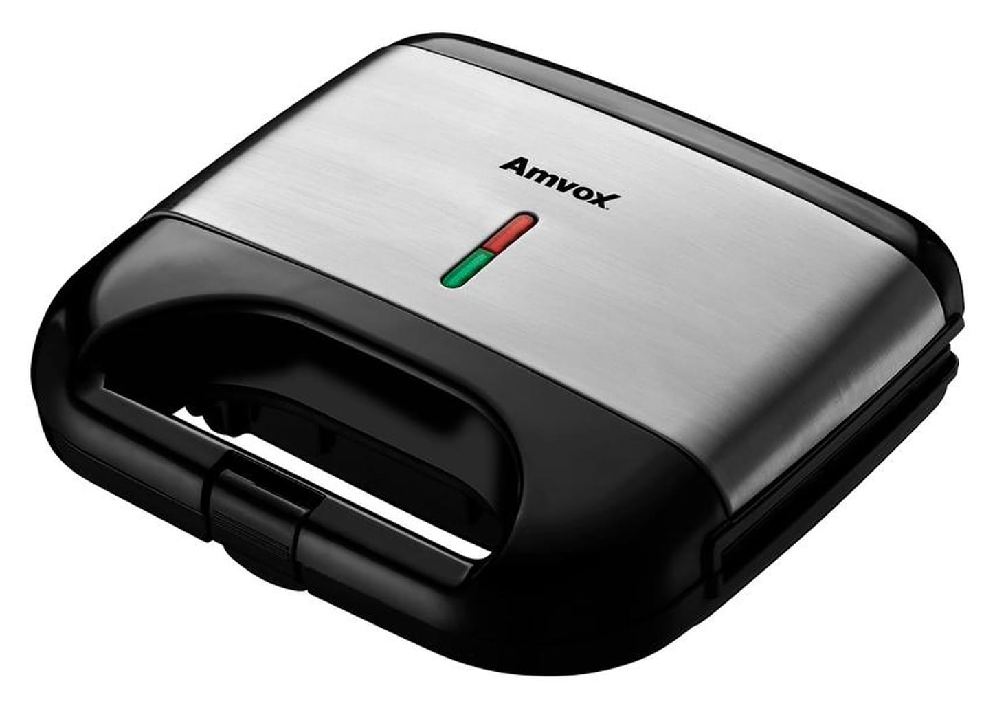 Sanduicheira Amvox AMS 500 Preta 750W - Antiaderente