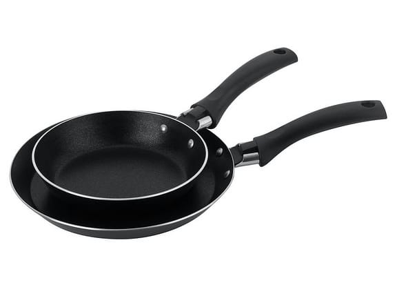 Conjunto de Frigideiras Antiaderente Multiflon Gourmet Preto 3 Peças