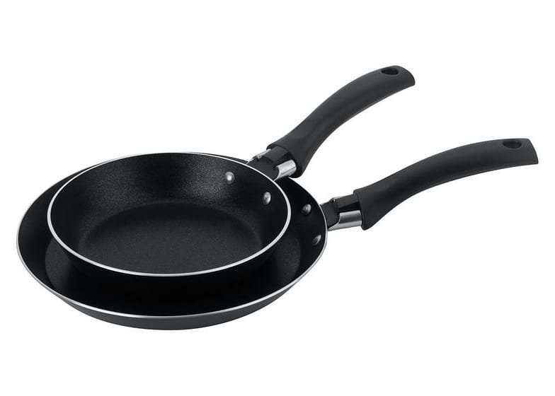 Conjunto de Frigideiras Antiaderente Multiflon Gourmet Preto 3 Peças