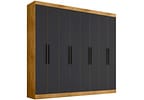 Guarda-roupa Casal 8 Portas 4 Gavetas - Araplac Porto