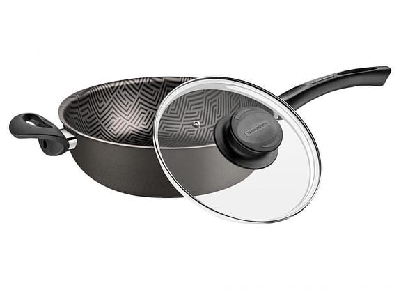 Frigideira Antiaderente Tramontina de Alumínio Paris Chumbo 26cm