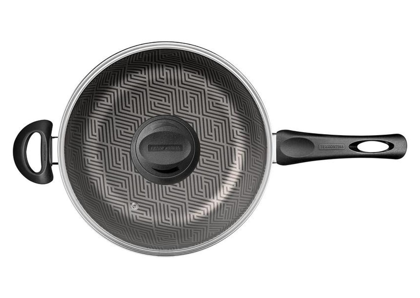 Frigideira Antiaderente Tramontina de Alumínio Paris Chumbo 26cm