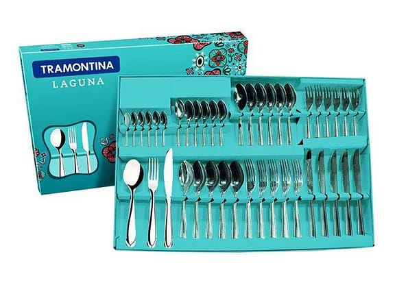 Faqueiro 42 Peças Inox - Tramontina Laguna