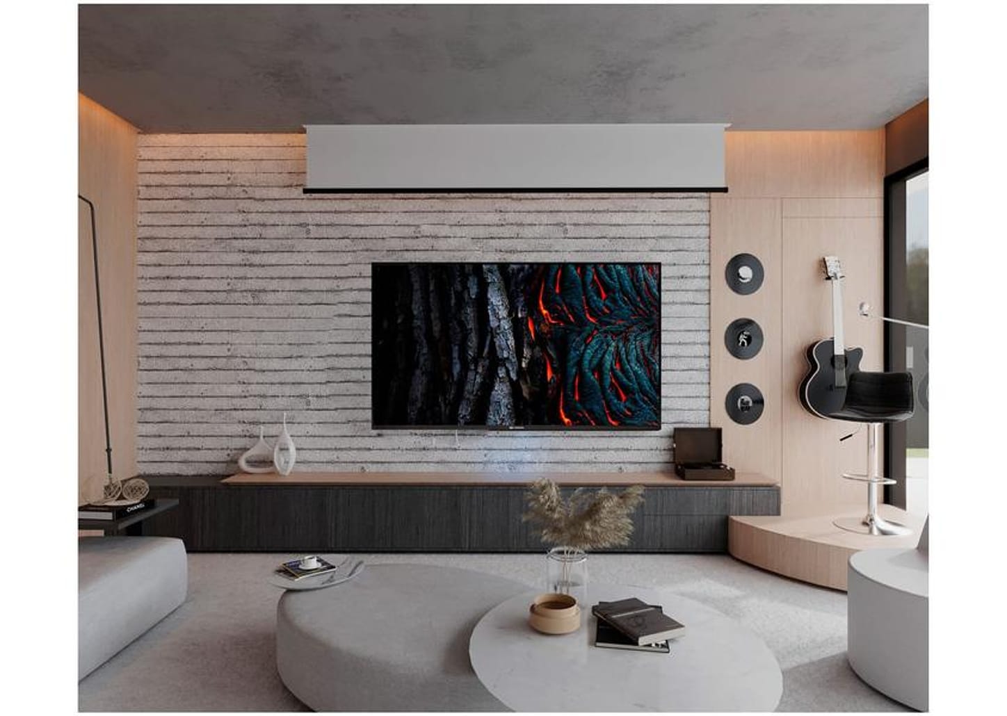 Smart TV 50” 4K DLED Rig Vizzion BR50GUA IPS - Android Wi-Fi Google Assistente 3 HDMI 2 USB