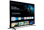 Smart TV 50” 4K DLED Rig Vizzion BR50GUA IPS - Android Wi-Fi Google Assistente 3 HDMI 2 USB