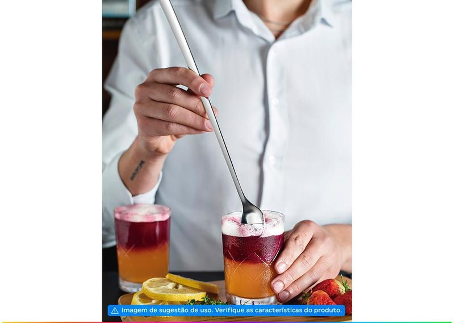 Colher de Coquetel Inox Tramontina - Amazonas