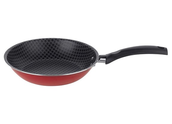 Frigideira Antiaderente Multiflon de Alumínio Essencial Vermelho 20cm