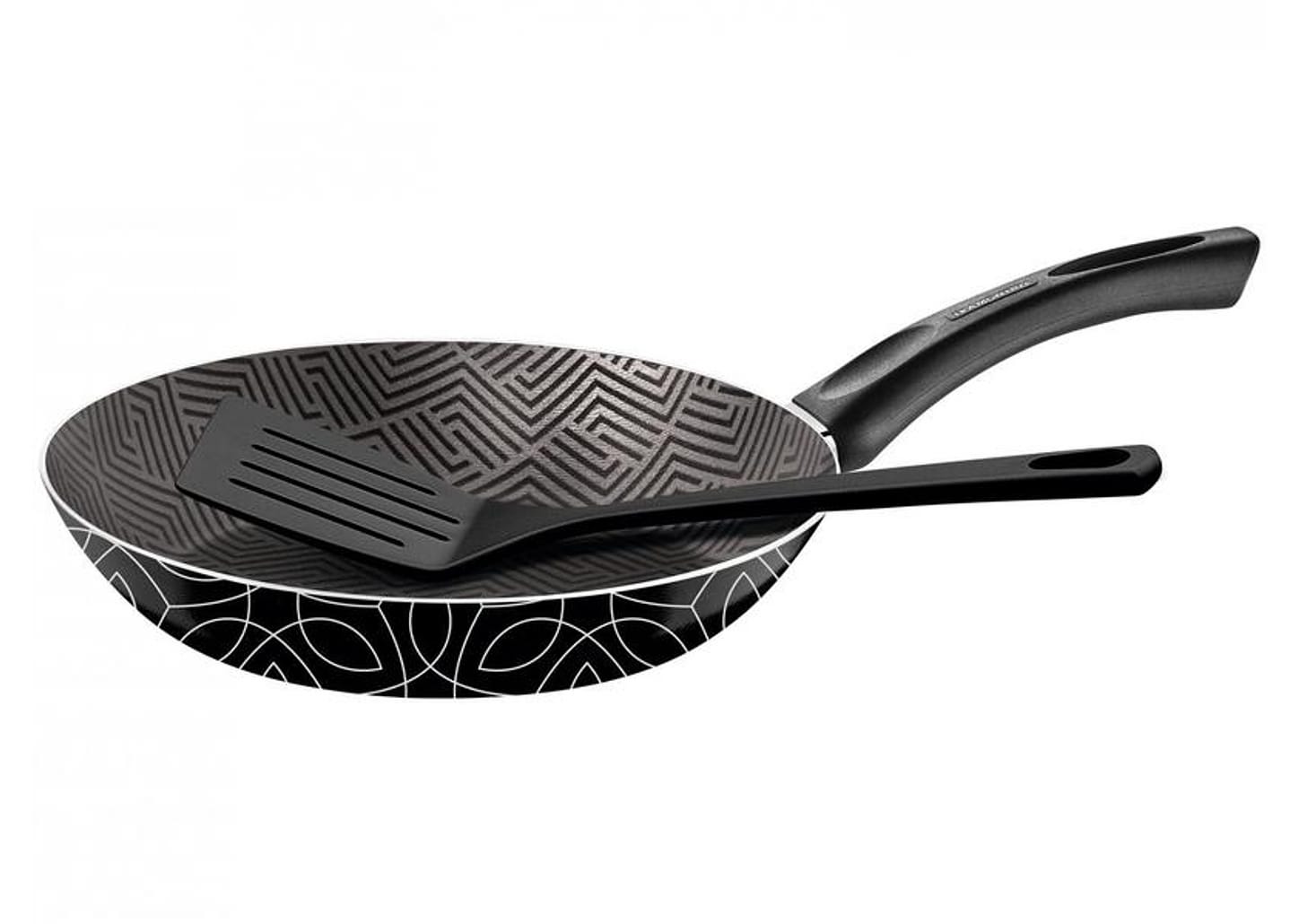 Frigideira Antiaderente Tramontina de Alumínio Paris Preta 20cm com Espátula