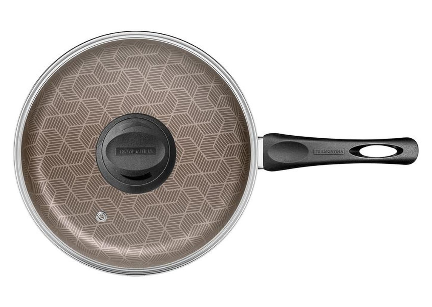 Frigideira Antiaderente Tramontina de Alumínio Paris Vermelha 24cm