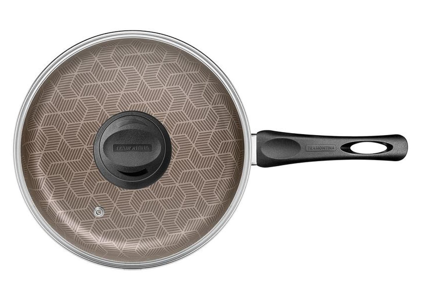 Frigideira Antiaderente Tramontina de Alumínio Paris Vermelha 22cm