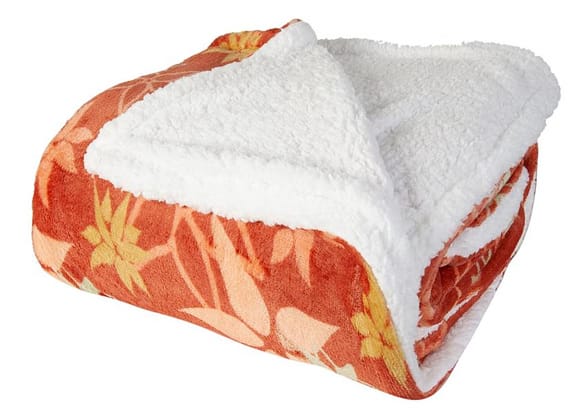 Cobertor Casal Jolitex Poliéster Sherpa Malva