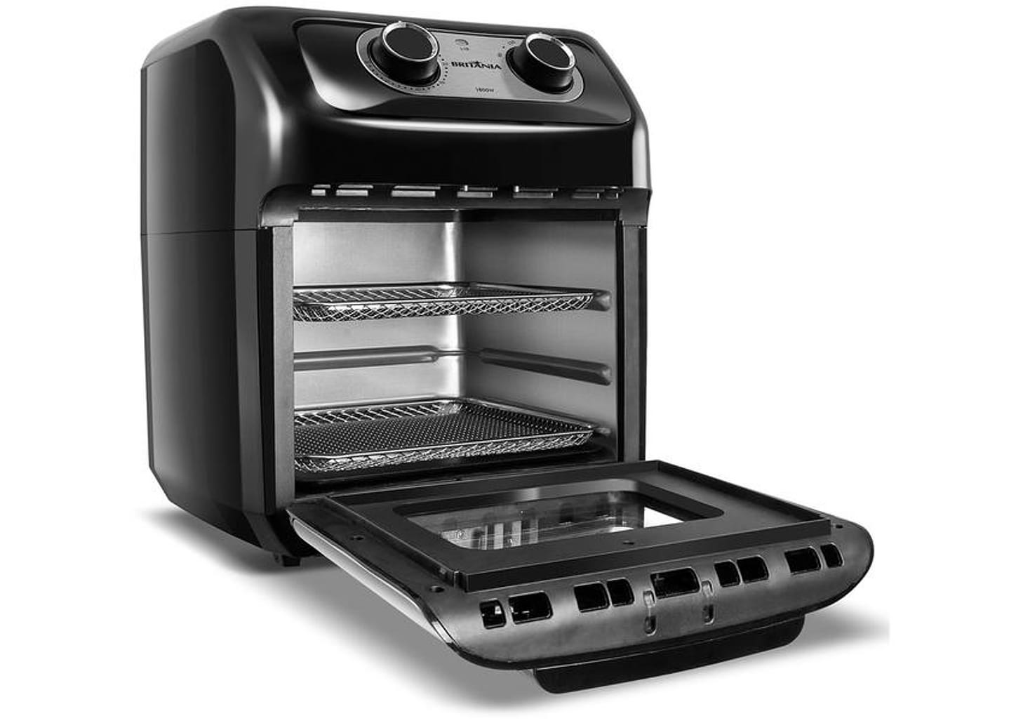 Fritadeira Elétrica sem Óleo/Air Fryer Britânia - Oven BFR2300P Preta 3,5L