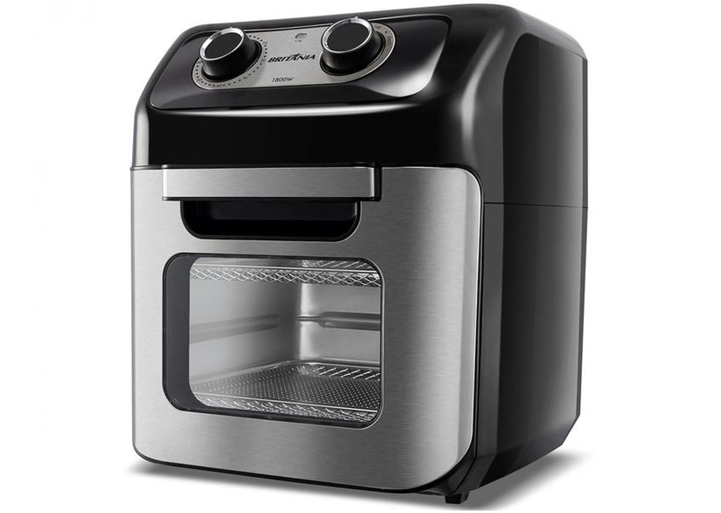 Fritadeira Elétrica sem Óleo/Air Fryer Britânia - Oven BFR2300P Preta 3,5L
