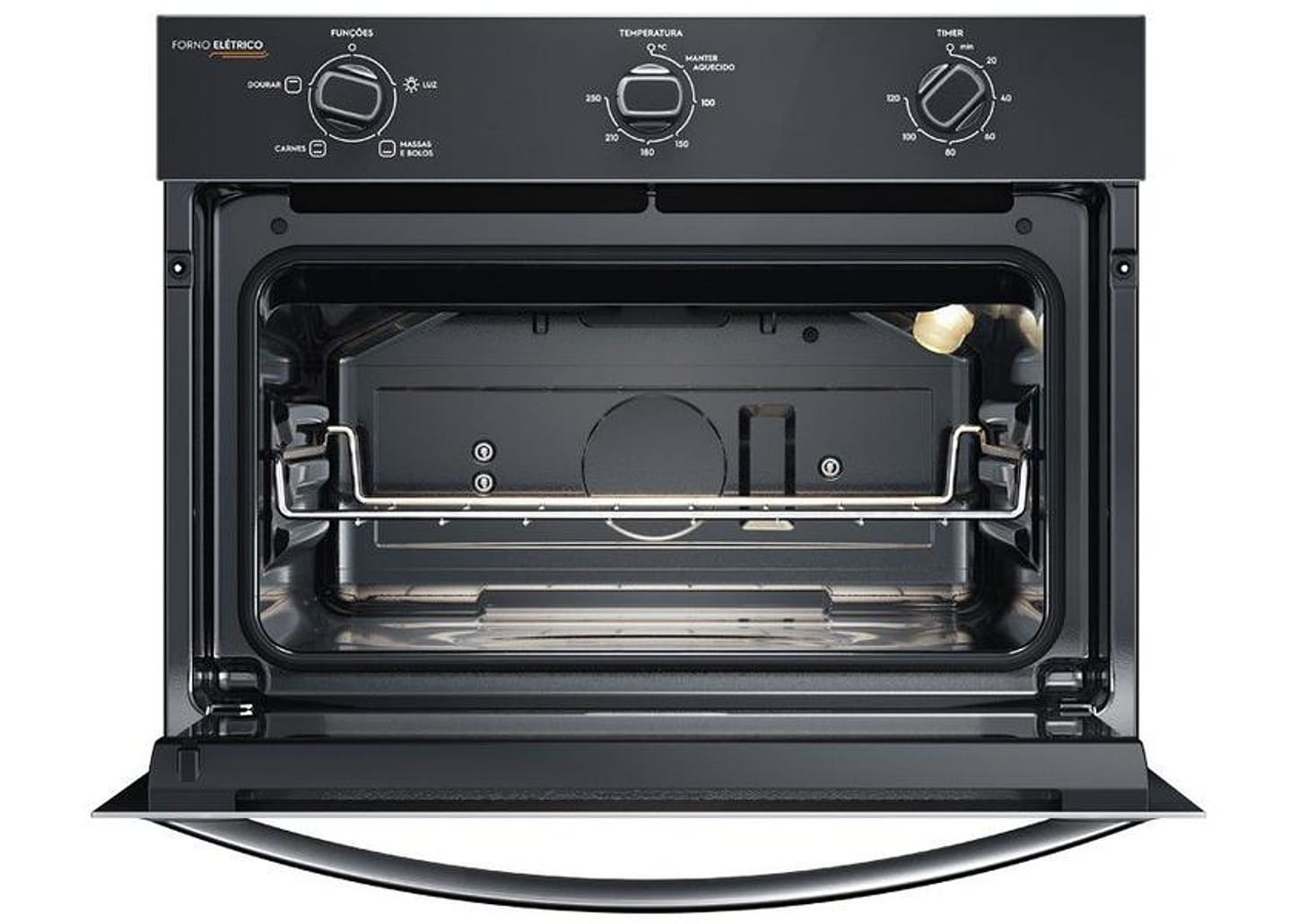 Forno Elétrico de Embutir Continental 50L - Preto OC4EM