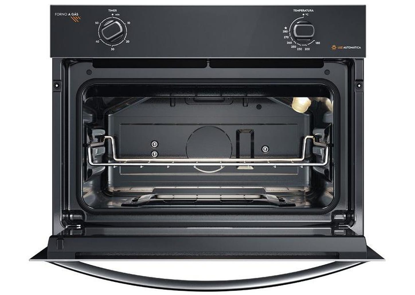 Forno a Gás de Embutir Continental 50L Preto - OC4GM