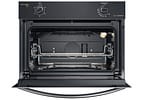 Forno a Gás de Embutir Continental 50L Preto - OC4GM
