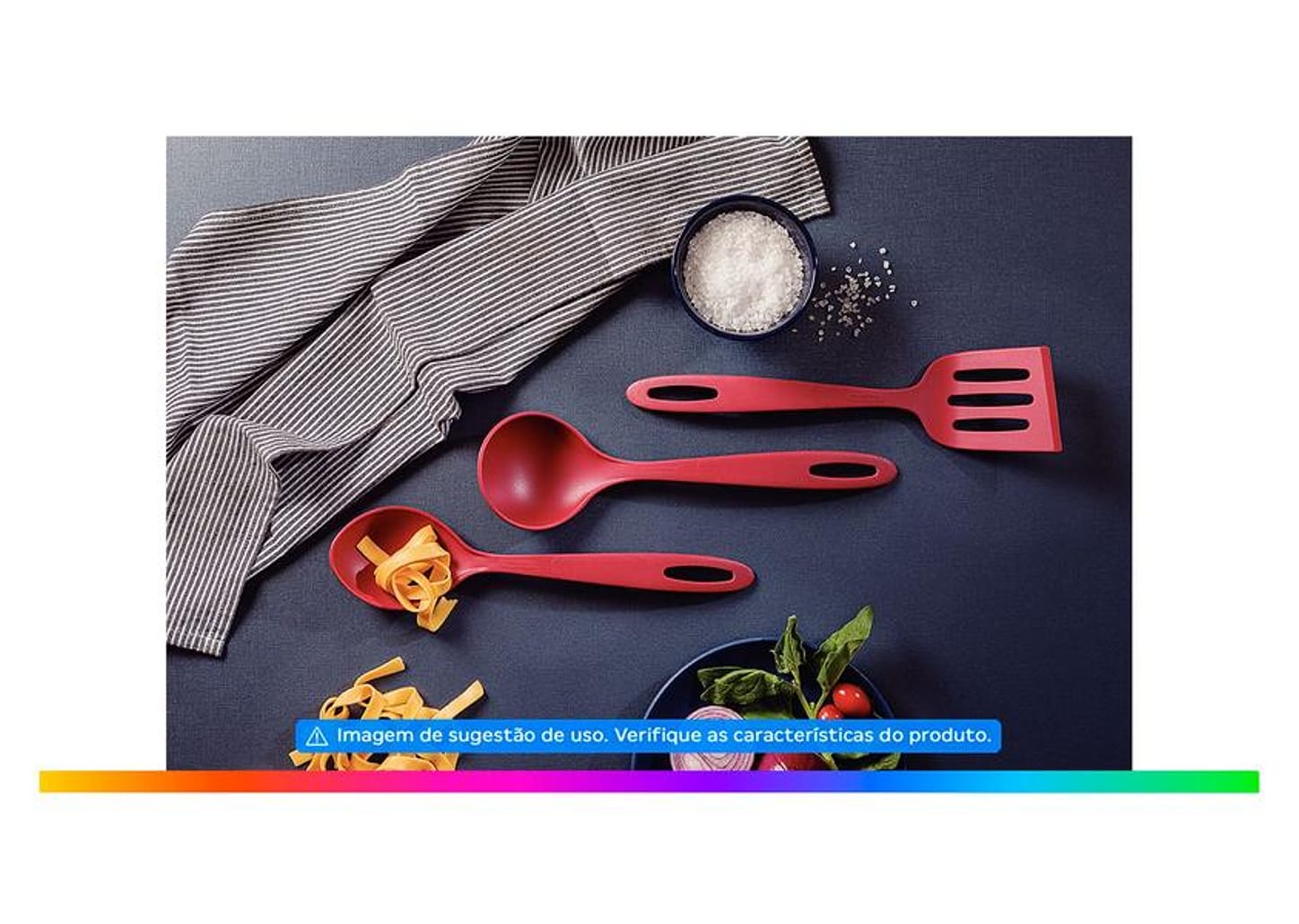 Conjunto de Utensílios de Nylon Tramontina - Ability 3 Peças