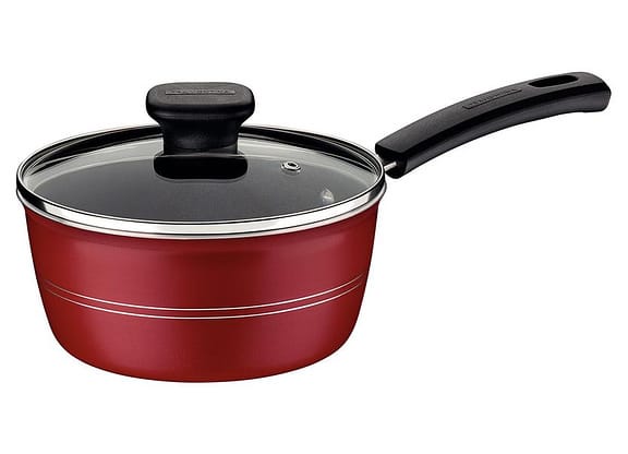 Panela Tramontina Antiaderente de Alumínio Vermelha 18cm 1,9L Sicília