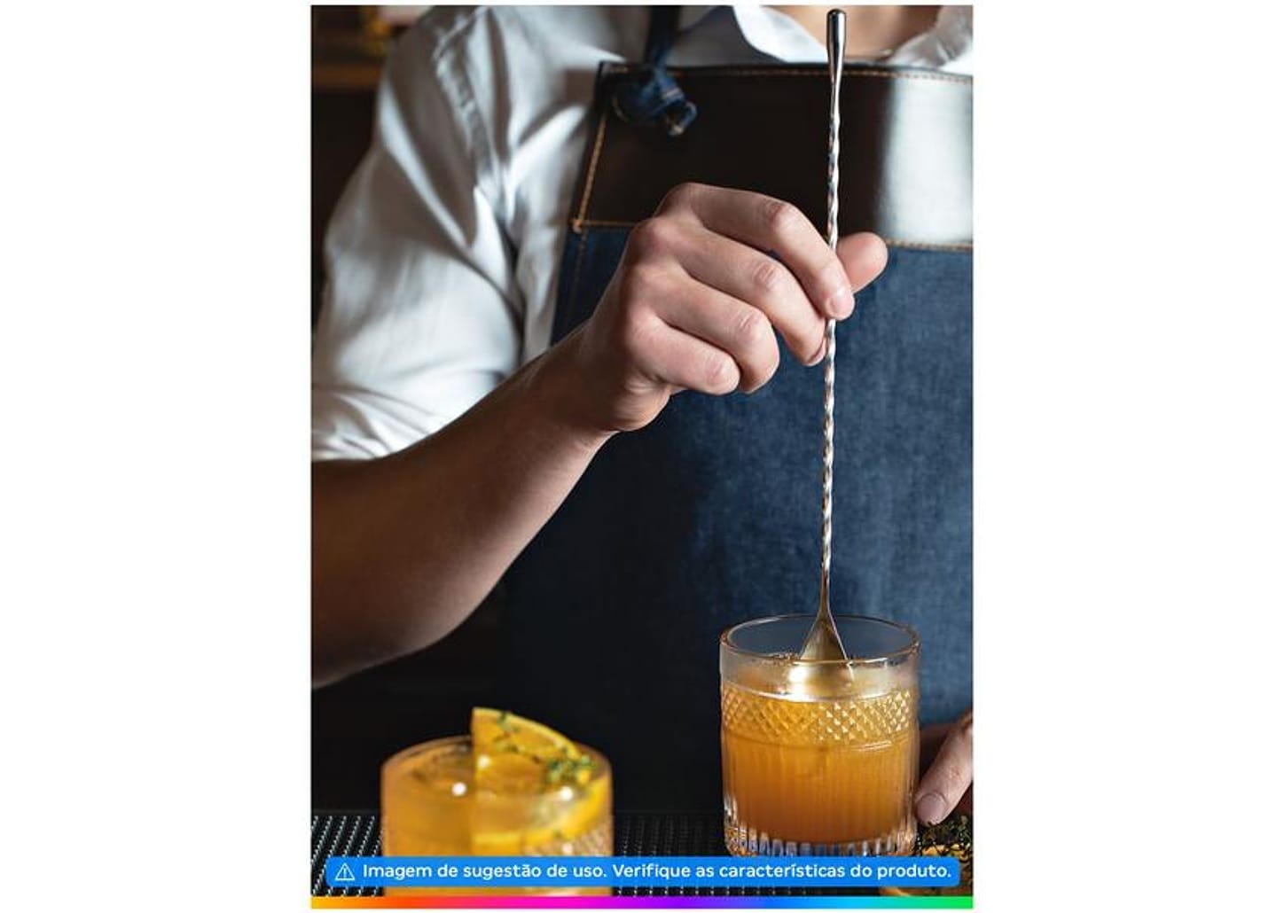 Colher Bailarina Inox Tramontina Bar Espiral