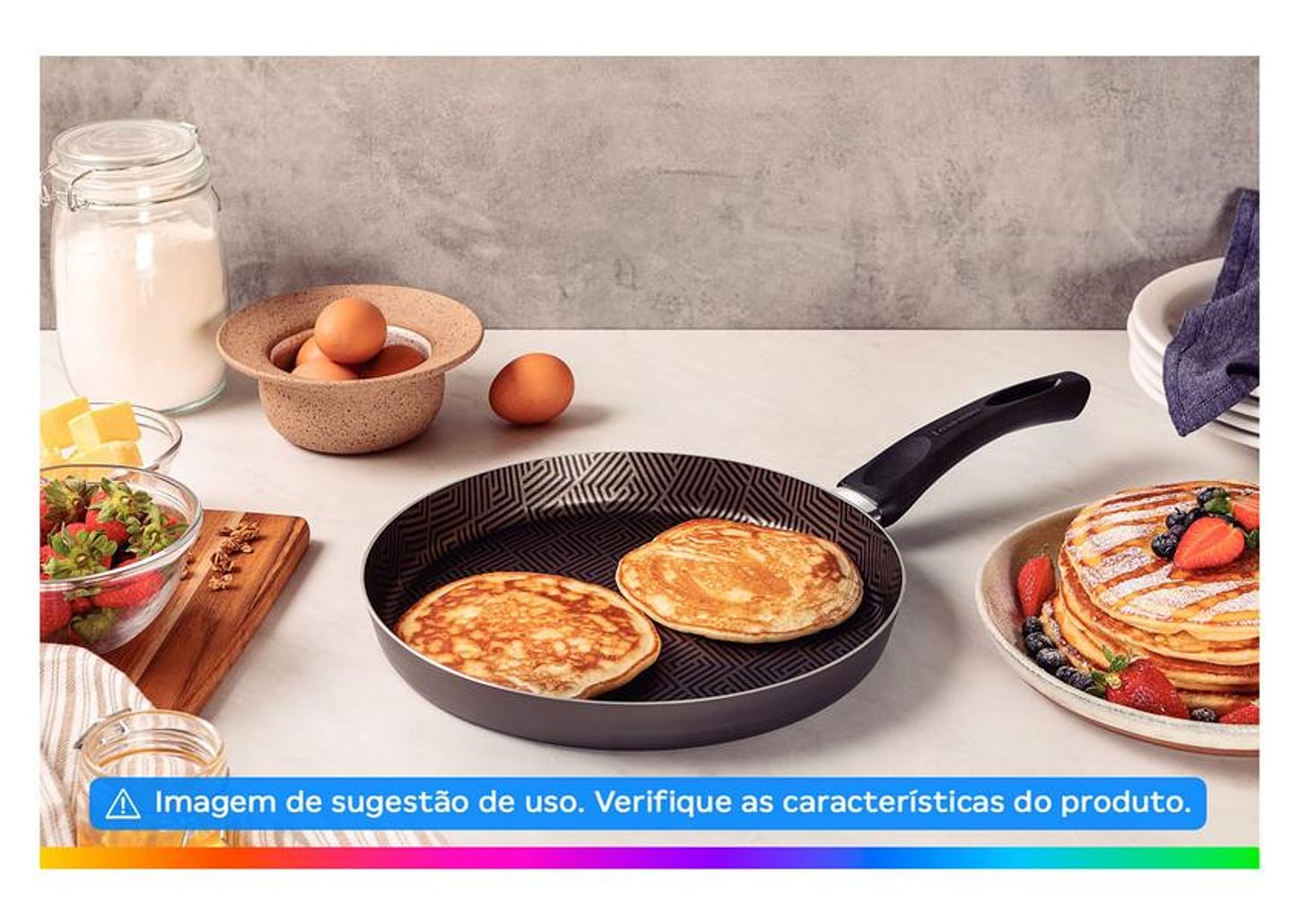 Panquequeira Tramontina Paris de Alumínio Antiaderente 28cm