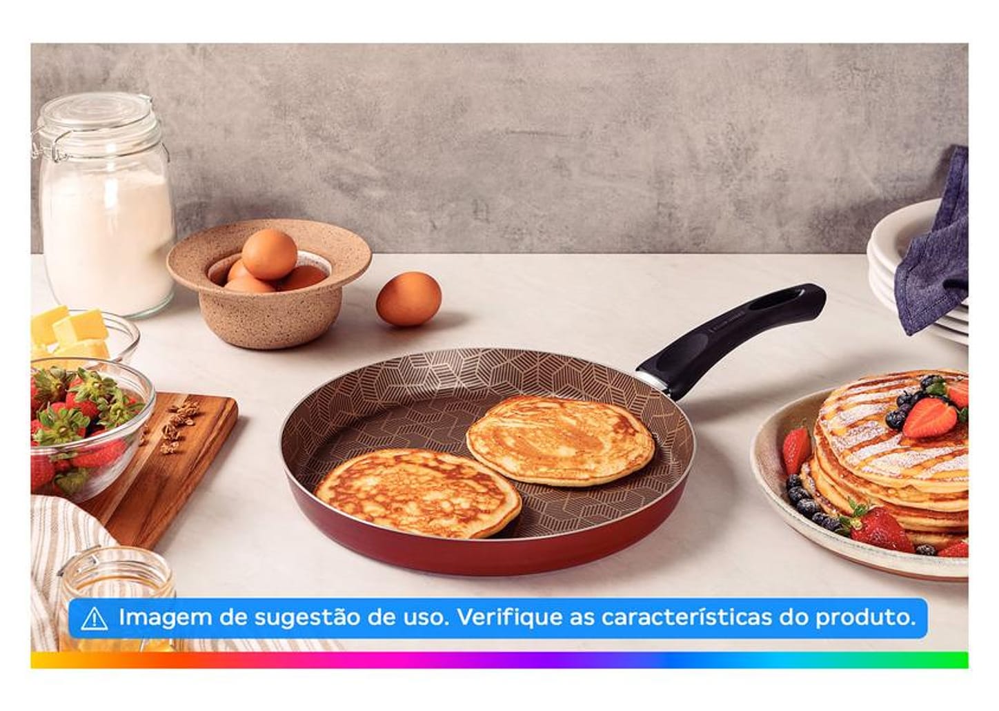 Panquequeira Tramontina Paris de Alumínio Antiaderente 28cm