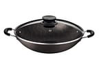 Panela Wok Antiaderente Tramontina de Alumínio Paris Chumbo 32cm