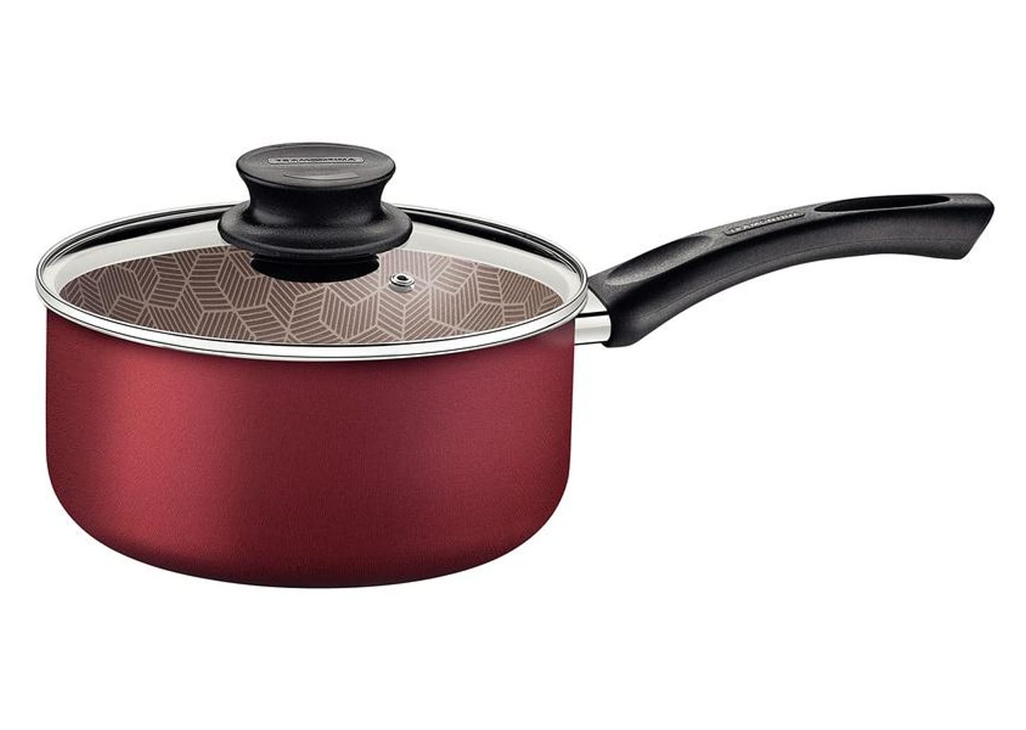 Panela Tramontina Antiaderente de Alumínio Vermelha 18cm 2,1L Paris