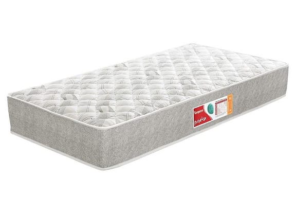 Colchão Solteiro de Espuma D-33 14x78x188cm Turquesa