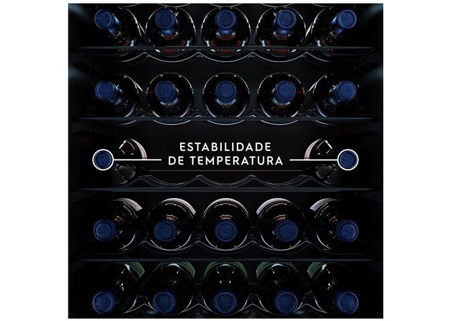 Adega Electrolux 34 Garrafas com Compressor - Preta com LED 1 Porta WSF34