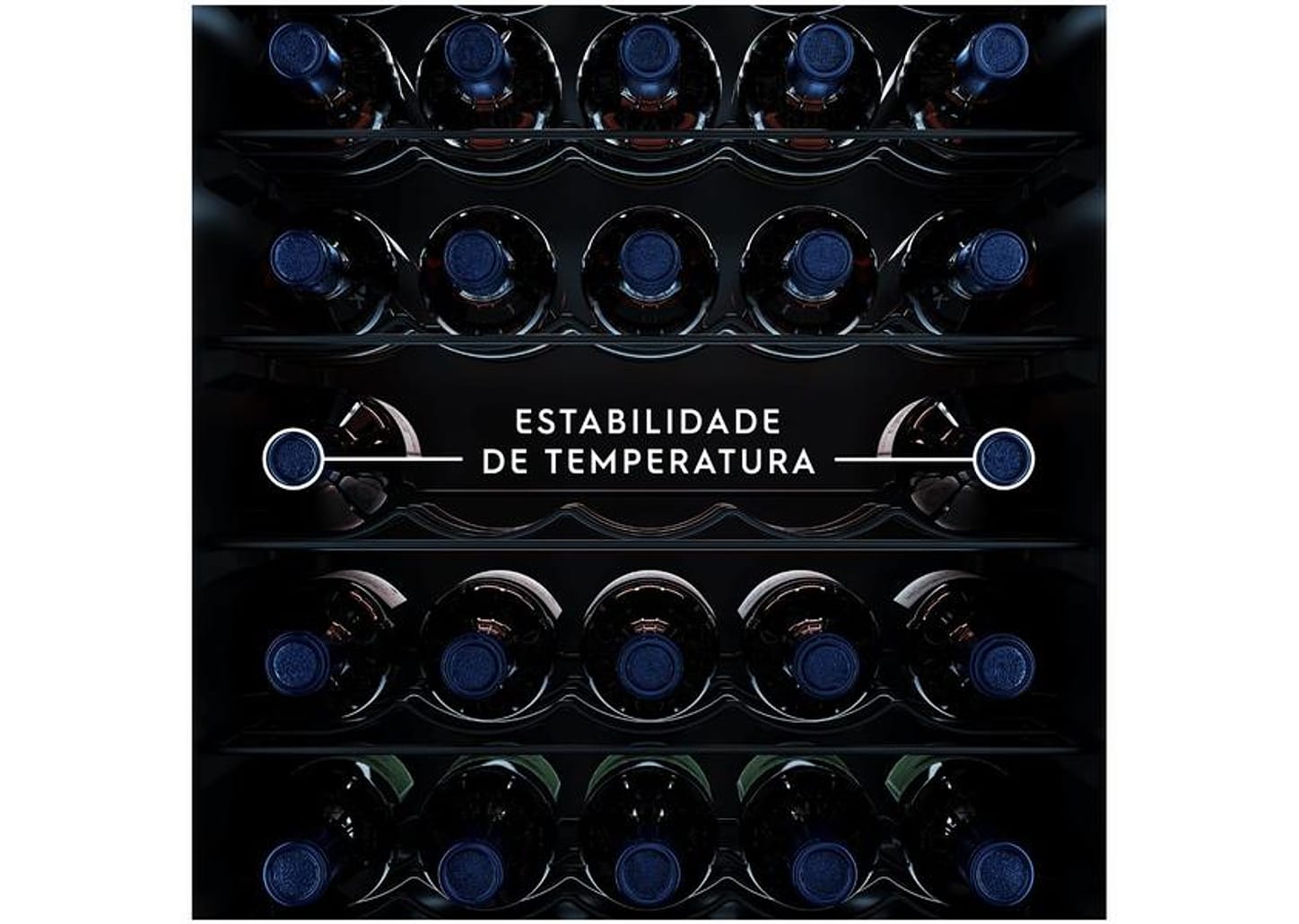 Adega Electrolux 24 Garrafas com Compressor - Preta 1 Porta WSF24