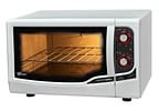 Forno Elétrico de Bancada Fischer com Dourador com Timer 44L Branco Gourmet Grill