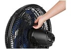Ventilador de Mesa Arno Xtreme Force Breeze VB40 40cm 6 Pás 3 Velocidades Preto e Azul