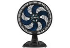 Ventilador de Mesa Arno Xtreme Force Breeze VB40 40cm 6 Pás 3 Velocidades Preto e Azul