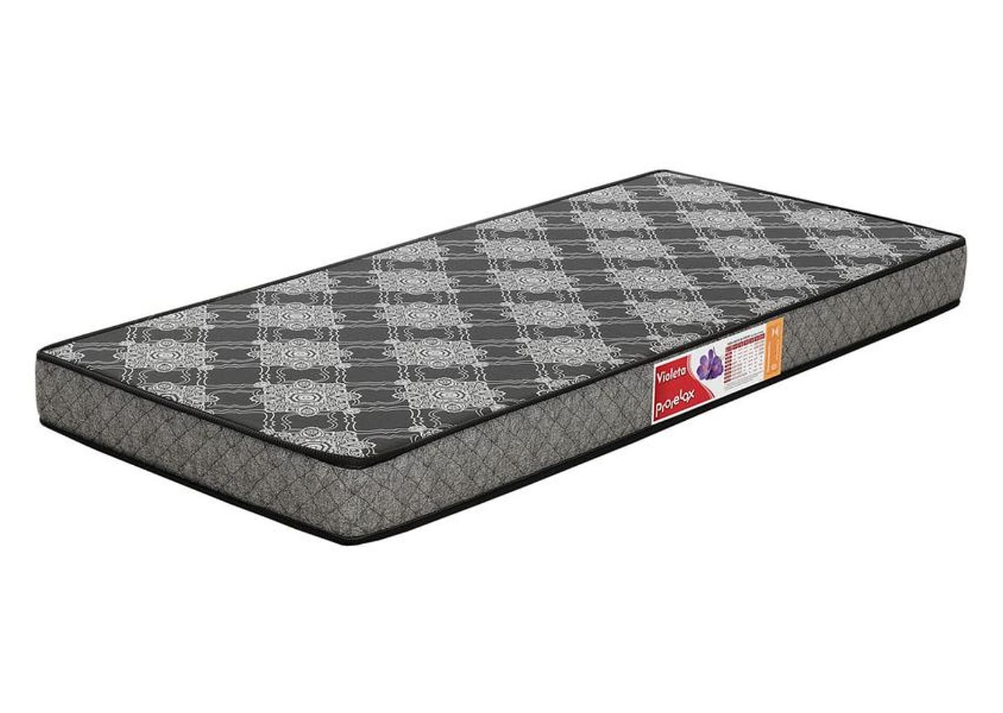 Colchão Solteiro Prorelax de Espuma D-20 12x78x188cm Violeta
