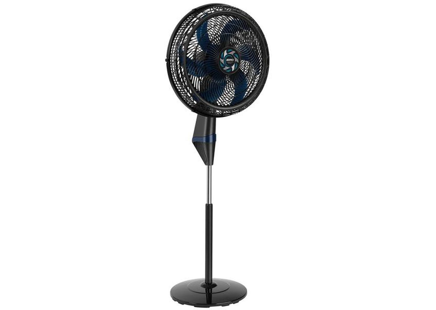Ventilador de Coluna Arno Xtreme Force Breeze - VB52 50cm 6 Pás 3 Velocidades Preto e Azul