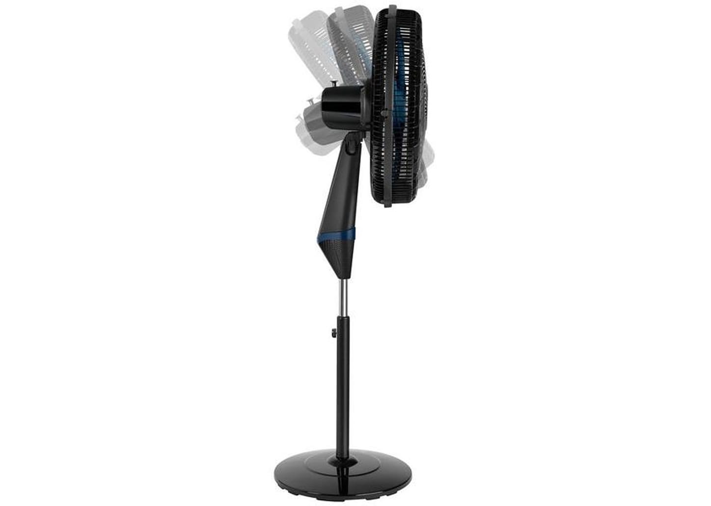 Ventilador de Coluna Arno Xtreme Force Breeze - VB52 50cm 6 Pás 3 Velocidades Preto e Azul