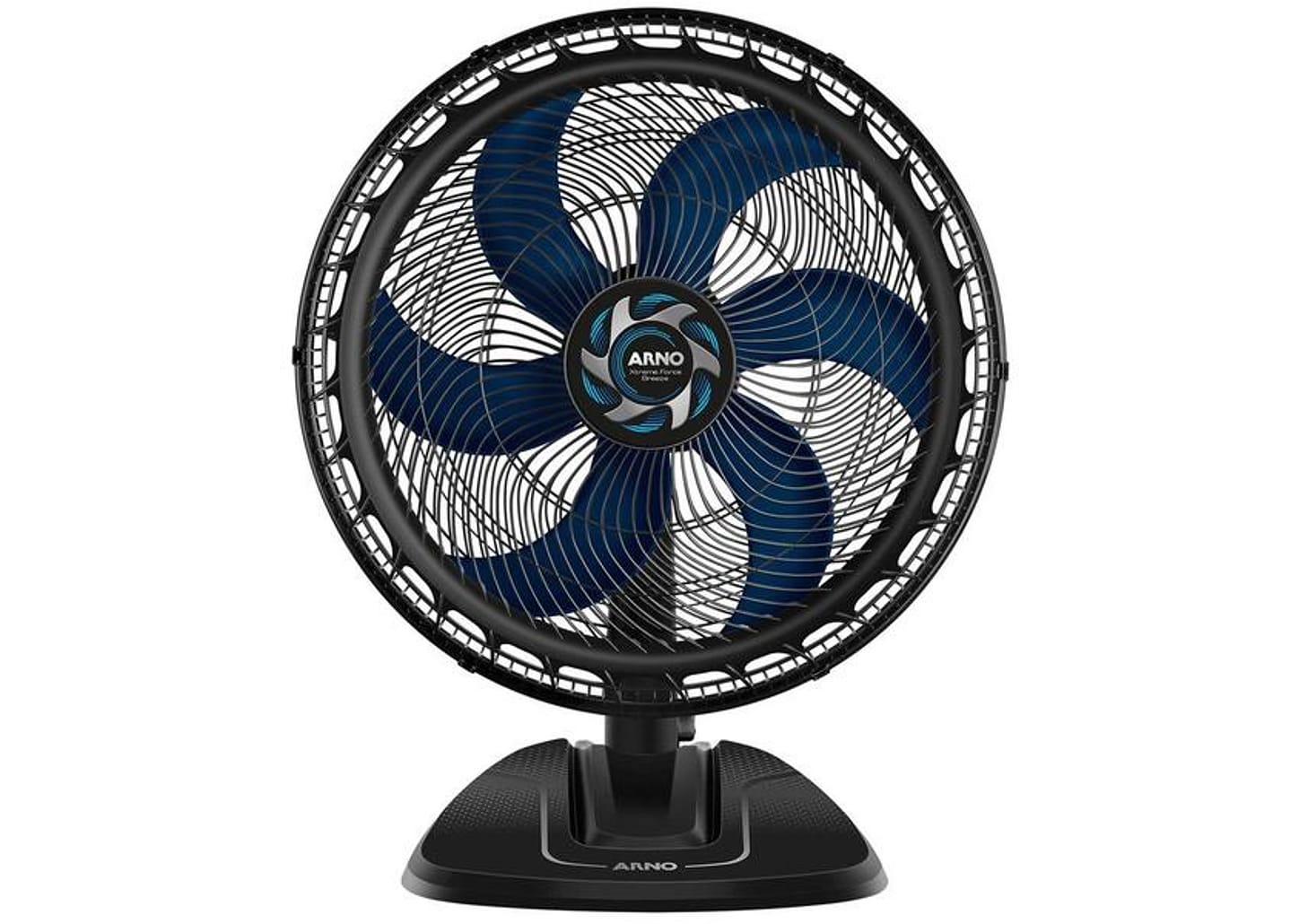 Ventilador de Mesa Xtreme Force Breeze VB50 50cm 6 Pás 3 Velocidades Preto e Azul