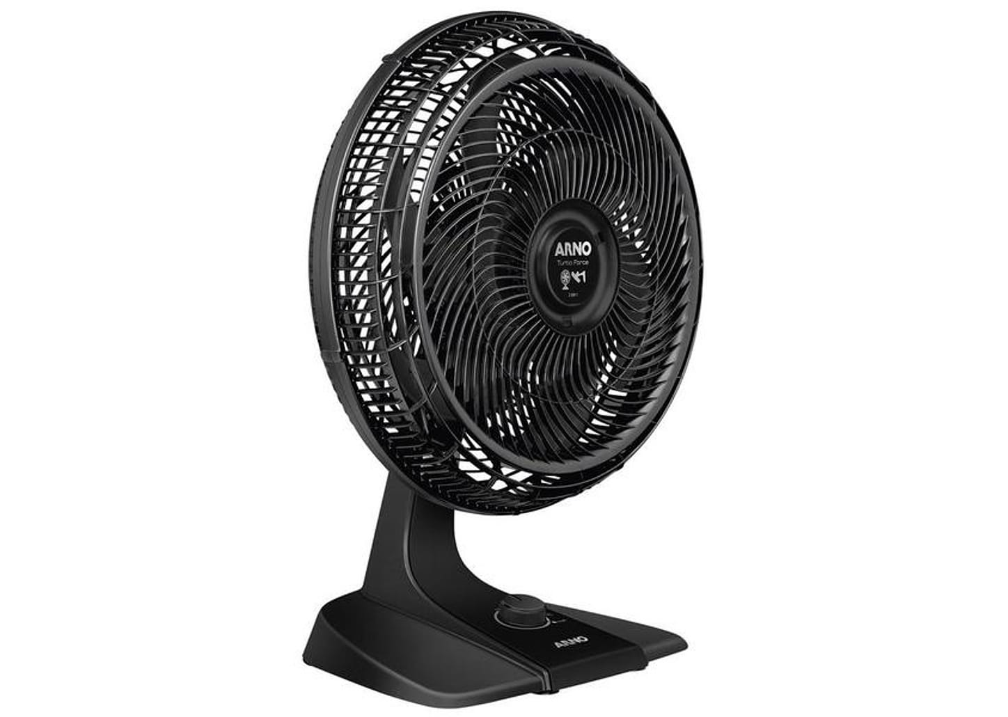 Ventilador 2 em 1 Arno Turbo Force VF42 40cm 6 Pás 3 Velocidades Preto