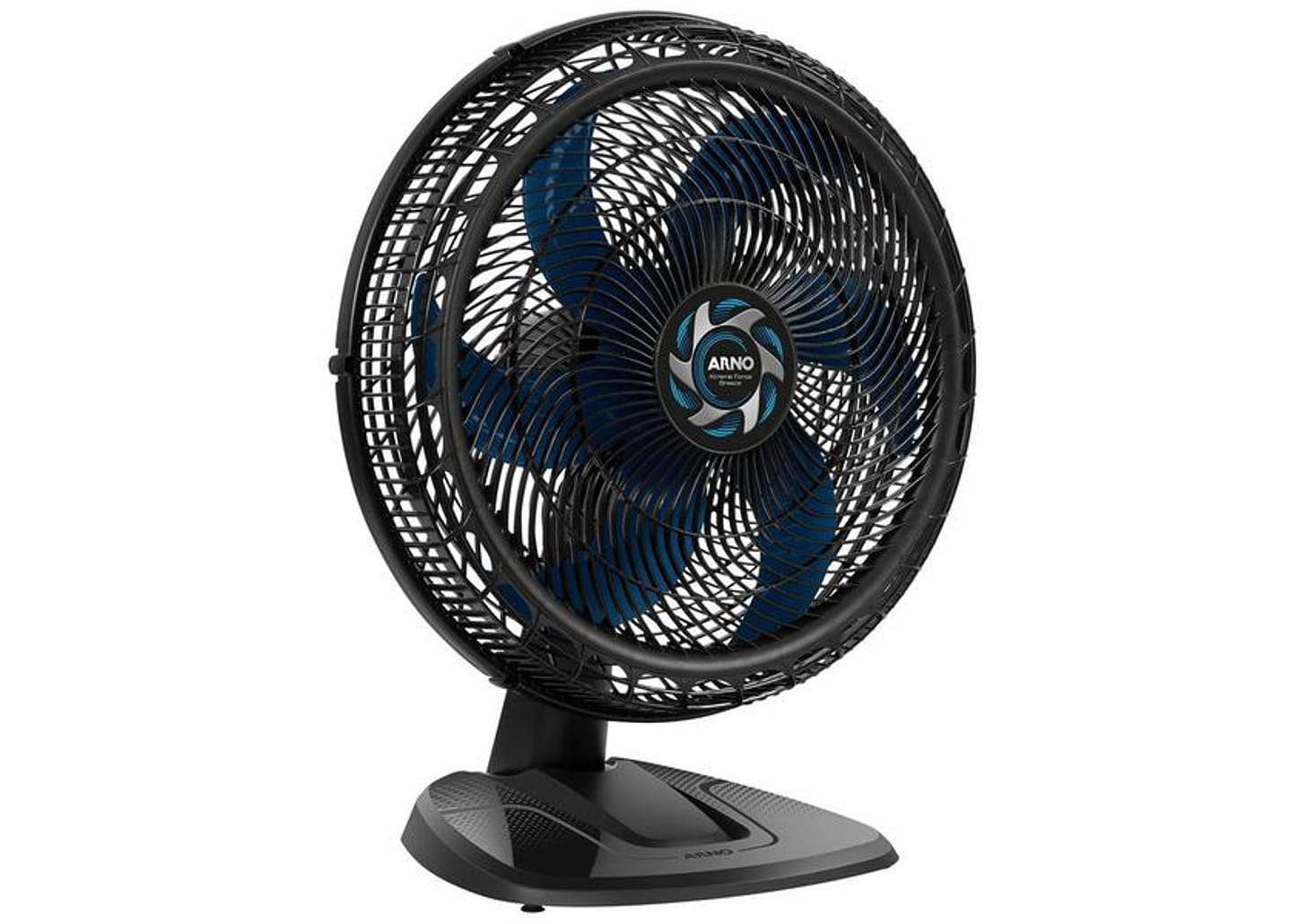 Ventilador de Mesa Xtreme Force Breeze VB50 50cm 6 Pás 3 Velocidades Preto e Azul