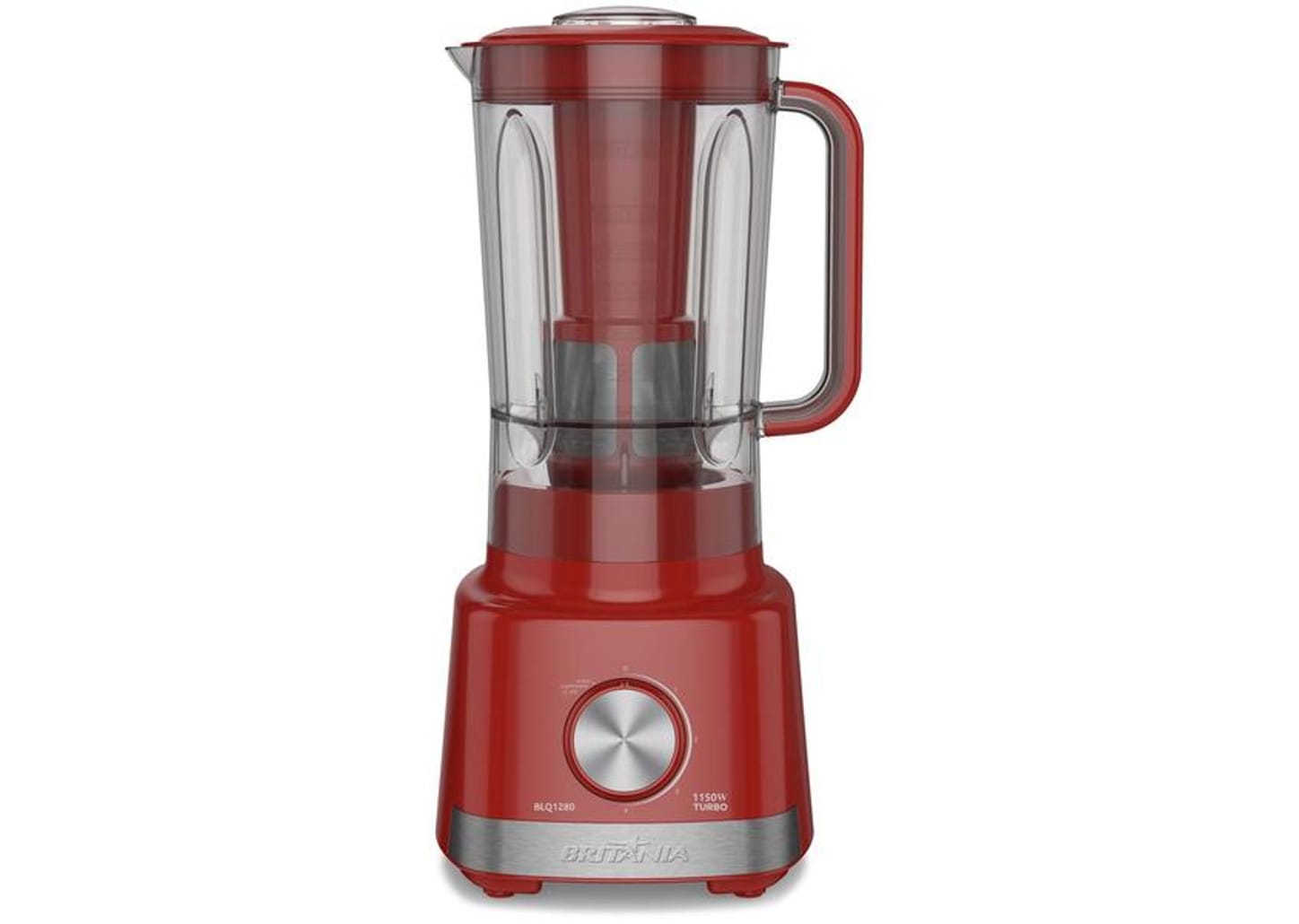 Liquidificador Britânia BLQ1280V com Filtro 4 Velocidades 1150W Vermelho
